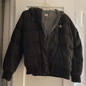 Medium used 550 North Face winter jacket